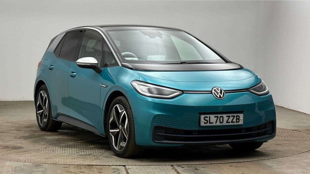 A 2020 VOLKSWAGEN ID.3 AUTOMATIC Pro Performance 58kWh 1ST Edition Hatchback 5dr Electric Auto (20 A 2020 VOLKSWAGEN ID.3 AUTOMATIC Pro Performance 58kWh 1ST Edition Hatchback 5dr Electric Auto (20