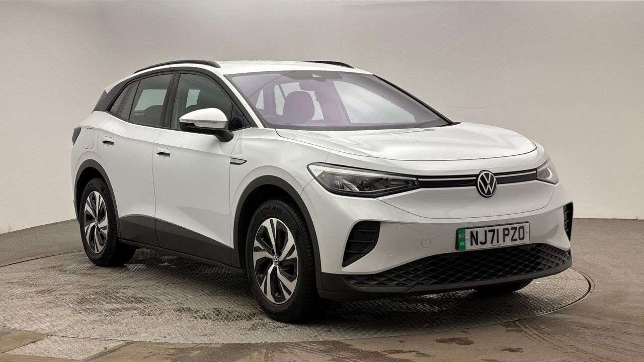 A 2021 VOLKSWAGEN ID.4 Pure 52kWh City SUV 5dr Electric Auto (148 ps) A 2021 VOLKSWAGEN ID.4 Pure 52kWh City SUV 5dr Electric Auto (148 ps)