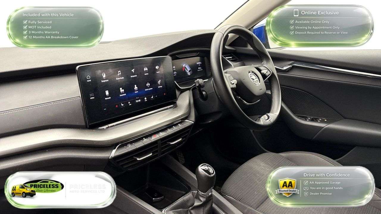 A 2022 SKODA OCTAVIA 1.0 TSI SE Technology Estate 5dr Petrol Manual Euro 6 (s/s) (110 ps) A 2022 SKODA OCTAVIA 1.0 TSI SE Technology Estate 5dr Petrol Manual Euro 6 (s/s) (110 ps)