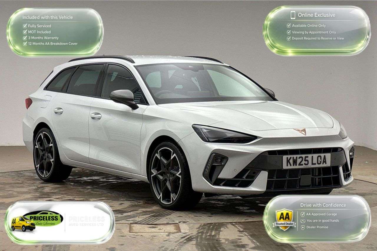 A 2025 CUPRA LEON 1.5 TSI V2 Estate 5dr Petrol Manual Euro 6 (s/s) (150 ps) A 2025 CUPRA LEON 1.5 TSI V2 Estate 5dr Petrol Manual Euro 6 (s/s) (150 ps)