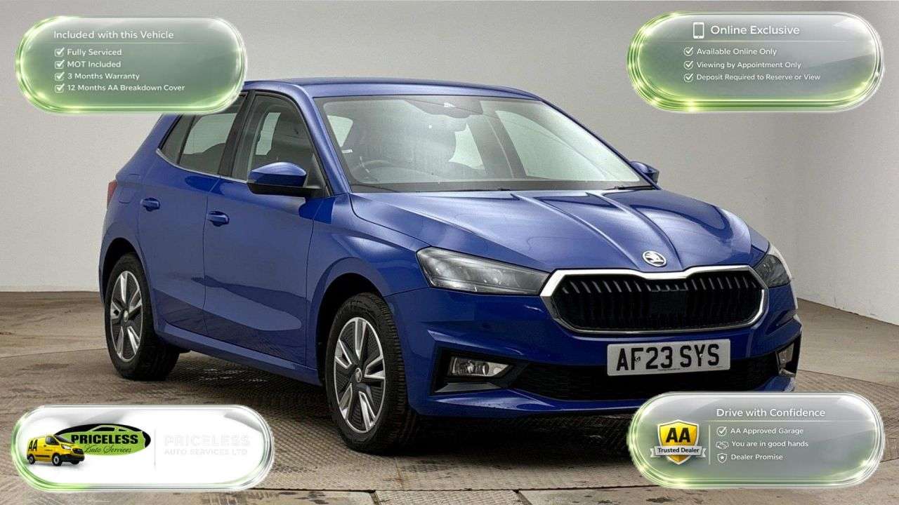 A 2023 SKODA FABIA 1.0 TSI SE L Hatchback 5dr Petrol Manual Euro 6 (s/s) (110 ps) A 2023 SKODA FABIA 1.0 TSI SE L Hatchback 5dr Petrol Manual Euro 6 (s/s) (110 ps)