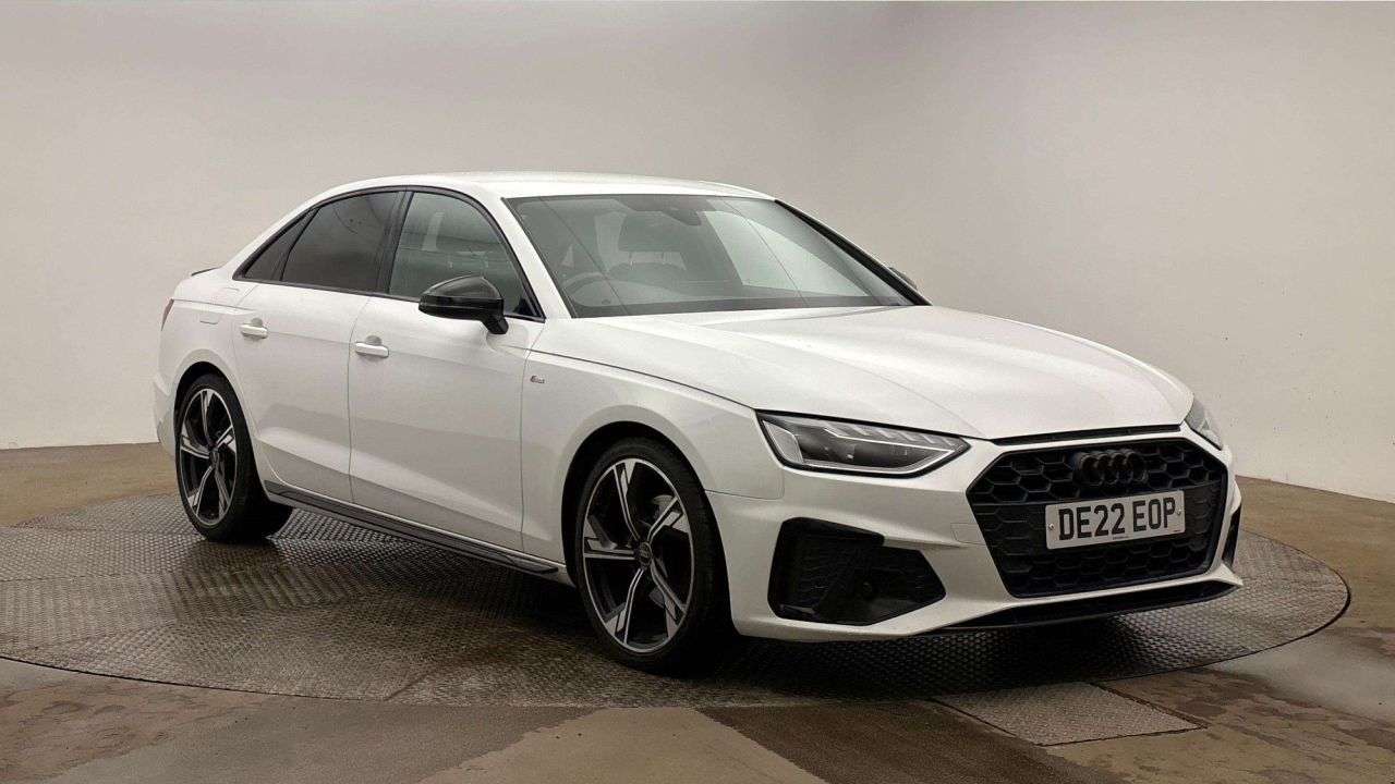 A 2022 AUDI A4 2.0 TFSI 35 Black Edition Saloon 4dr Petrol Manual Euro 6 (s/s) (150 ps) A 2022 AUDI A4 2.0 TFSI 35 Black Edition Saloon 4dr Petrol Manual Euro 6 (s/s) (150 ps)