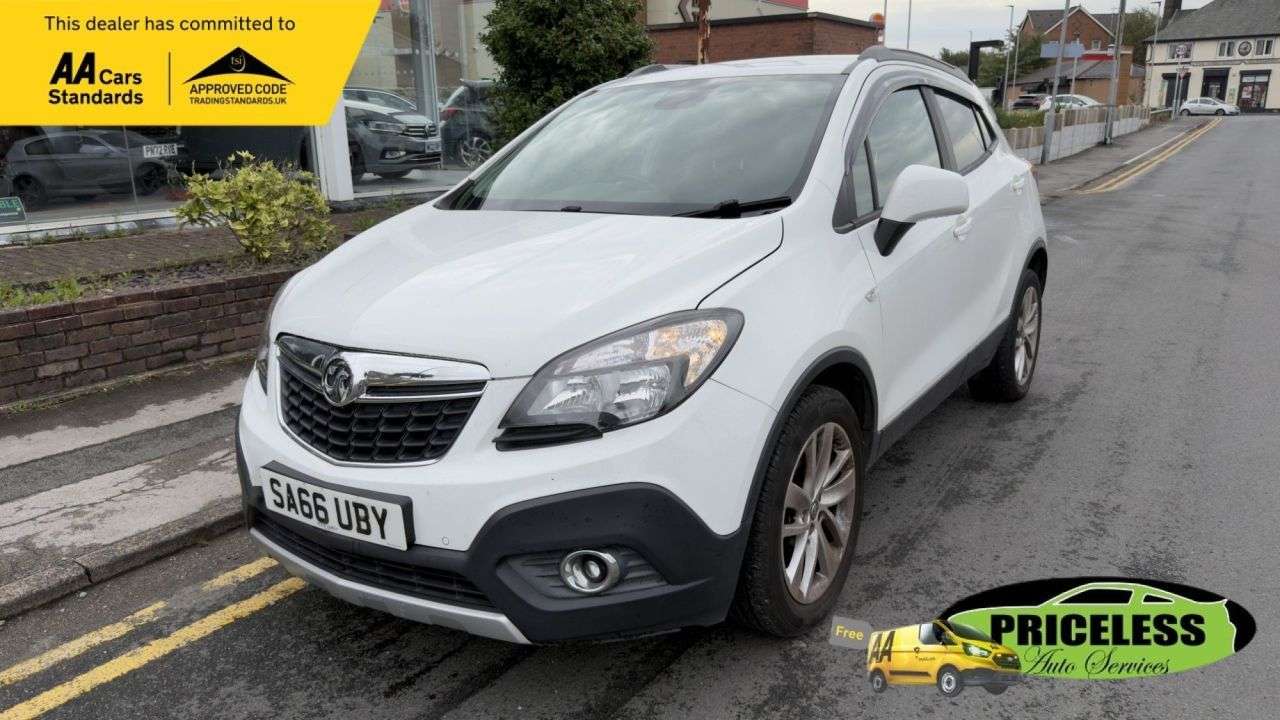 A 2016 VAUXHALL MOKKA 1.6i Exclusiv SUV 5dr Petrol Manual 2WD Euro 6 (s/s) (115 ps) A 2016 VAUXHALL MOKKA 1.6i Exclusiv SUV 5dr Petrol Manual 2WD Euro 6 (s/s) (115 ps)