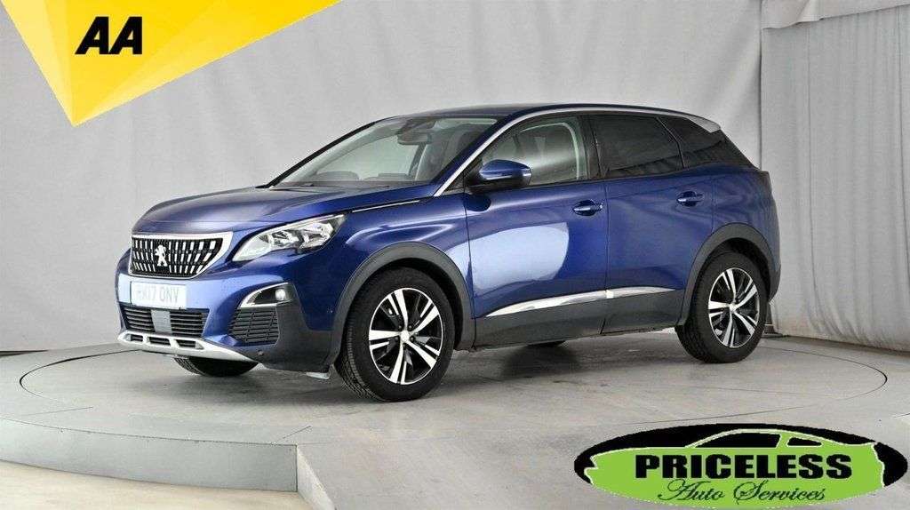 A 2017 PEUGEOT 3008 1.6 BlueHDi Allure SUV 5dr Diesel Manual Euro 6 (s/s) (120 ps) A 2017 PEUGEOT 3008 1.6 BlueHDi Allure SUV 5dr Diesel Manual Euro 6 (s/s) (120 ps)