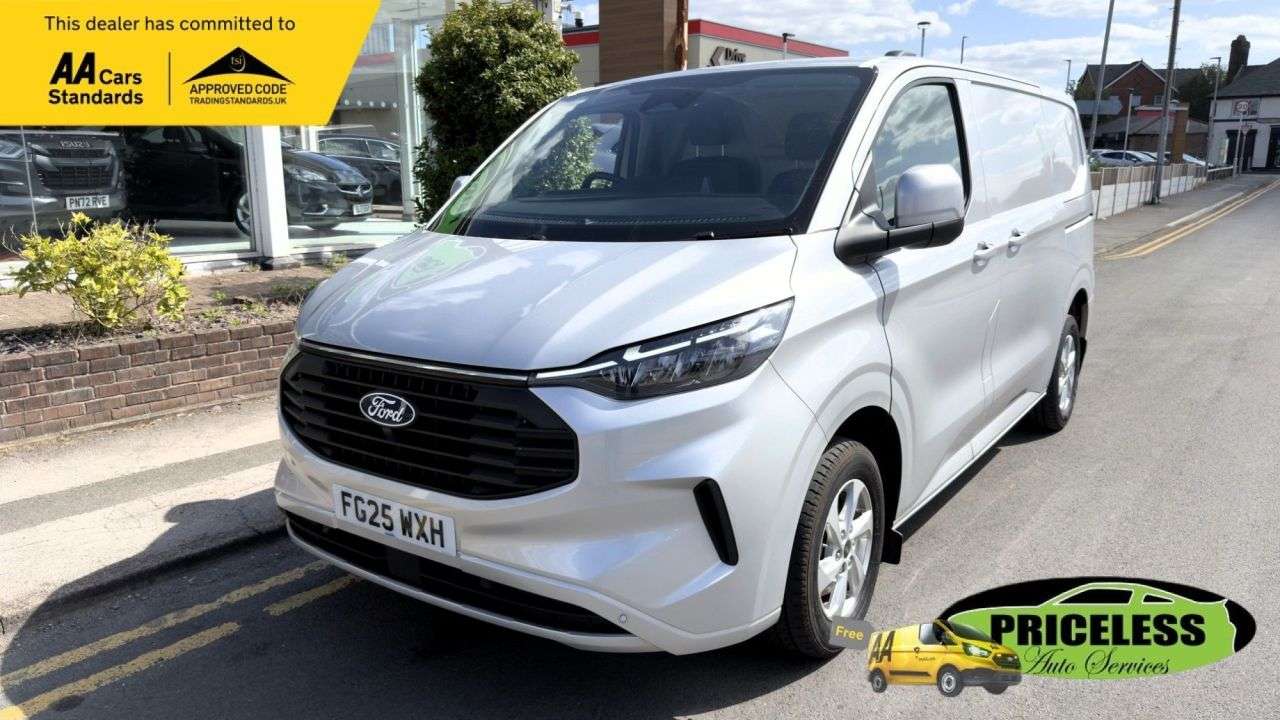 A 2025 FORD TRANSIT CUSTOM 2.0 280 EcoBlue Limited Panel Van 5dr Diesel Manual L1 H1 Euro 6 (s/s) (136 A 2025 FORD TRANSIT CUSTOM 2.0 280 EcoBlue Limited Panel Van 5dr Diesel Manual L1 H1 Euro 6 (s/s) (136
