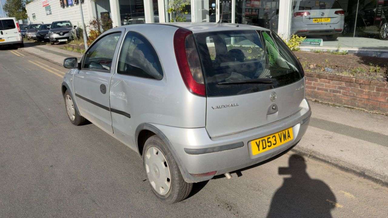 2003 VAUXHALL CORSA 2003 VAUXHALL CORSA