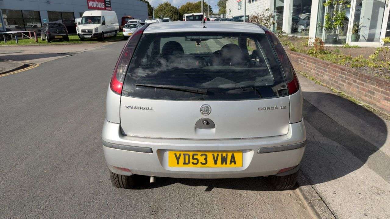 2003 VAUXHALL CORSA 2003 VAUXHALL CORSA