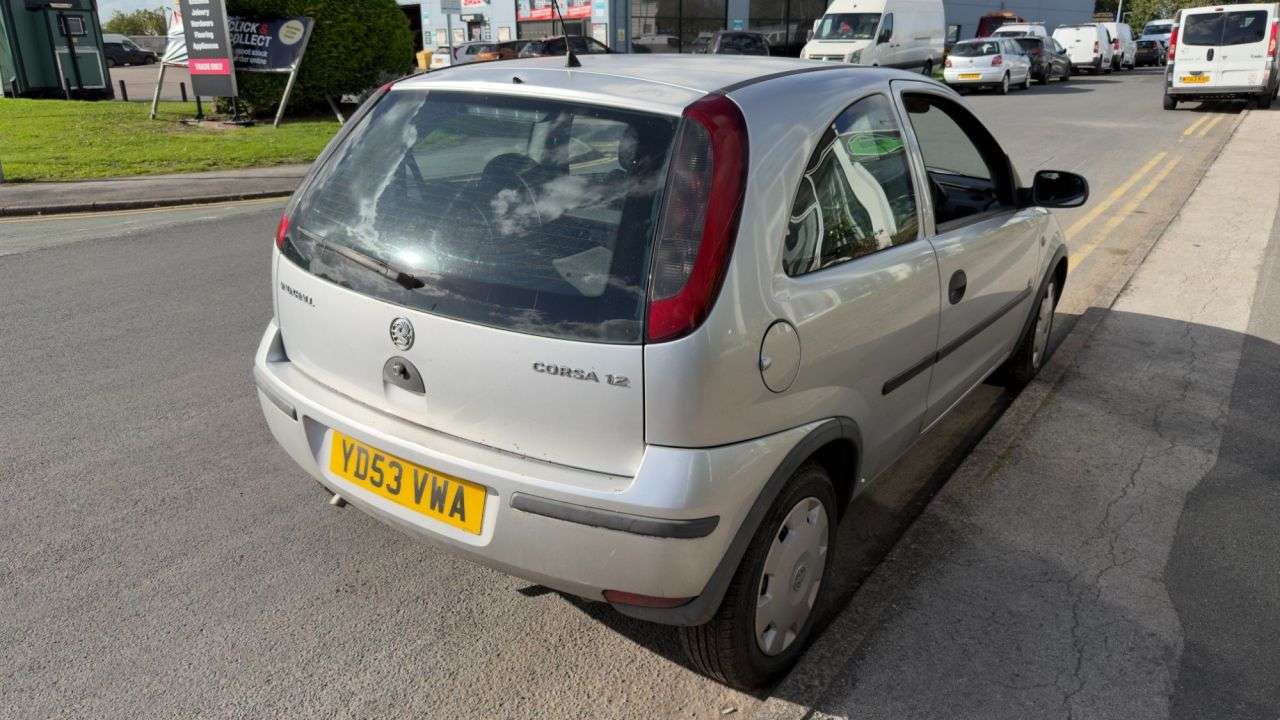 2003 VAUXHALL CORSA 2003 VAUXHALL CORSA