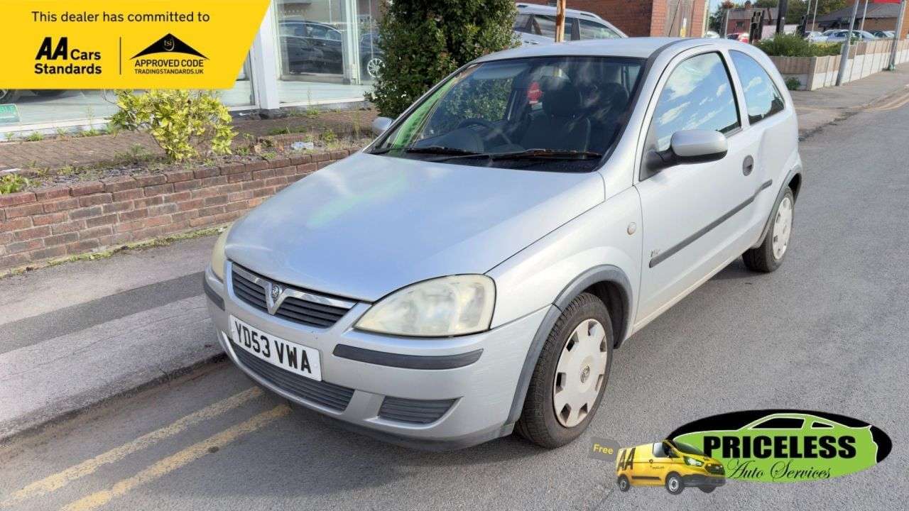 A 2003 VAUXHALL CORSA 1.2i 16v Life Hatchback 3dr Petrol Manual (146 g/km, 74 bhp) A 2003 VAUXHALL CORSA 1.2i 16v Life Hatchback 3dr Petrol Manual (146 g/km, 74 bhp)