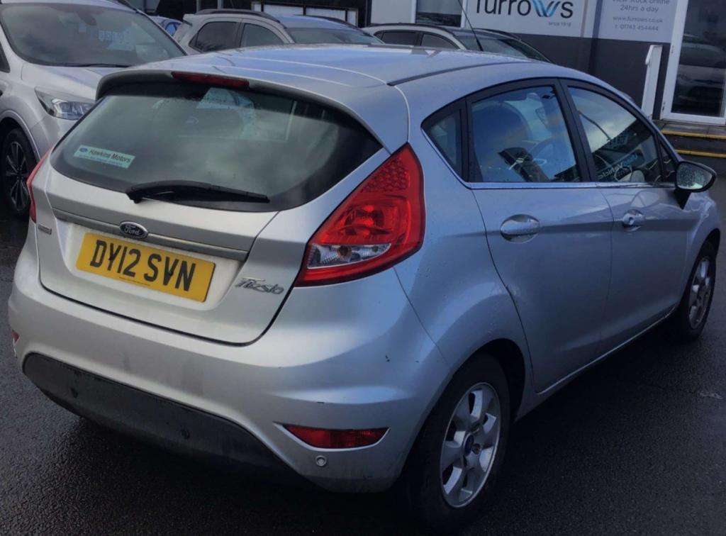 A 2012 FORD FIESTA Zetec Econetic Ii Tdci A 2012 FORD FIESTA Zetec Econetic Ii Tdci