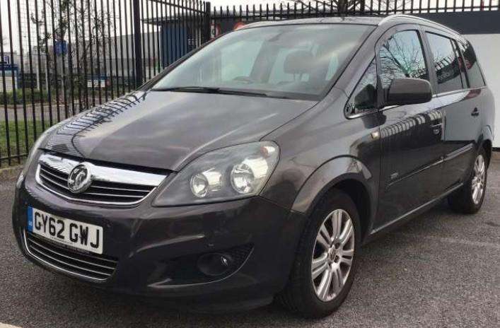 A 2012 VAUXHALL ZAFIRA Design A 2012 VAUXHALL ZAFIRA Design
