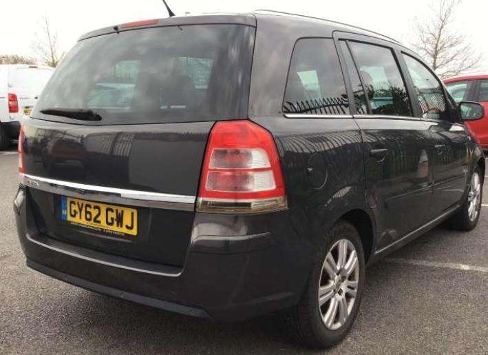 A 2012 VAUXHALL ZAFIRA Design A 2012 VAUXHALL ZAFIRA Design