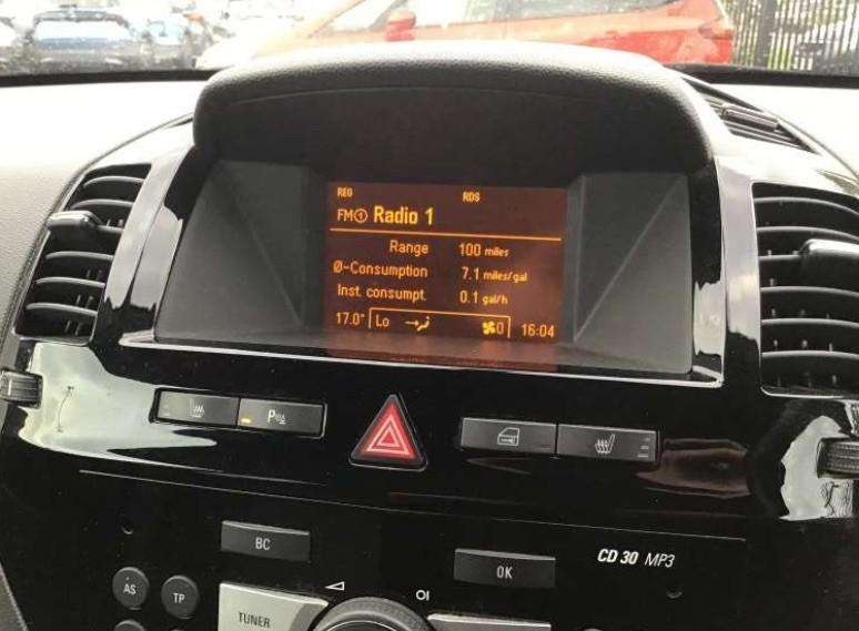 2012 VAUXHALL ZAFIRA 2012 VAUXHALL ZAFIRA