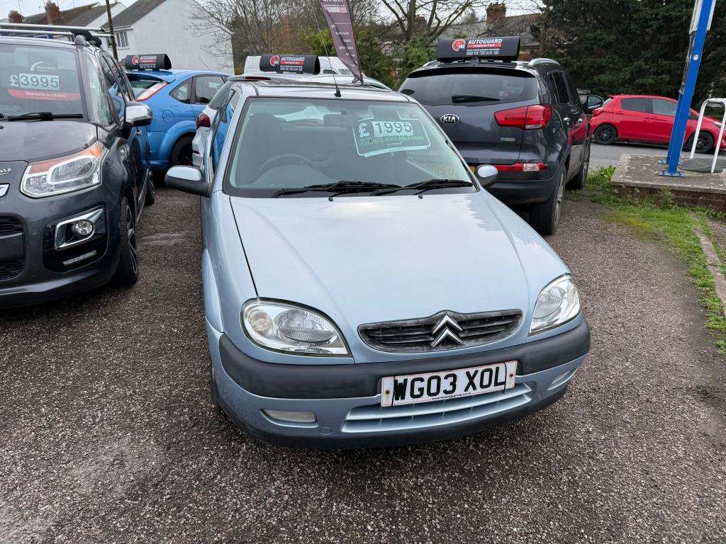 A 2003 CITROEN SAXO Vtr A 2003 CITROEN SAXO Vtr