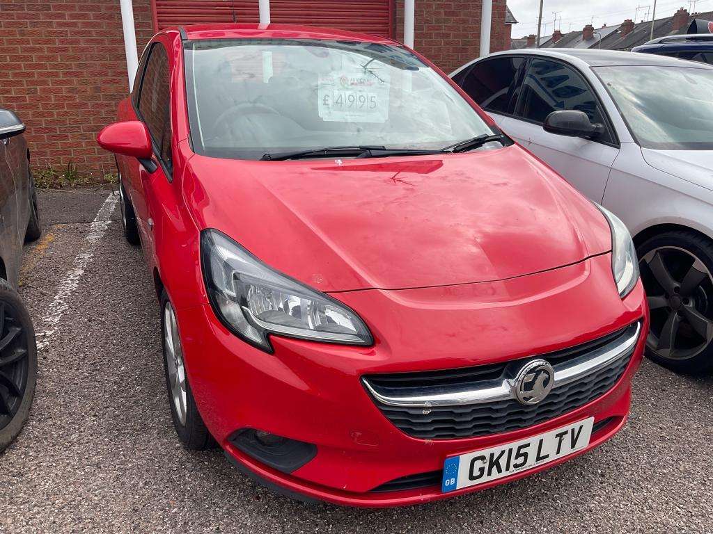A 2015 VAUXHALL CORSA Excite Ac Ecoflex S/s A 2015 VAUXHALL CORSA Excite Ac Ecoflex S/s