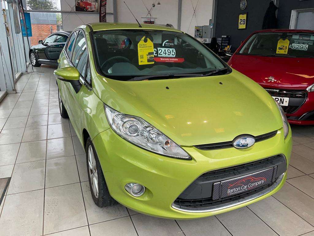 A 2009 FORD FIESTA Zetec 82 A 2009 FORD FIESTA Zetec 82