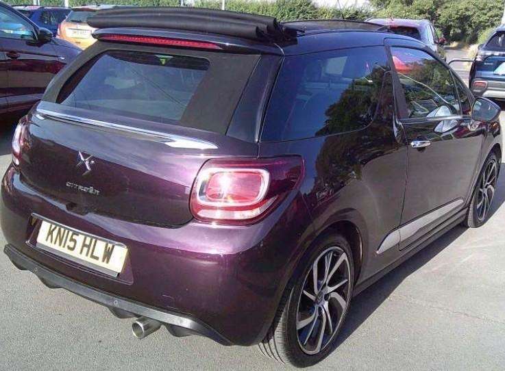2015 CITROEN DS3 CONVERTIBLE 2015 CITROEN DS3 CONVERTIBLE