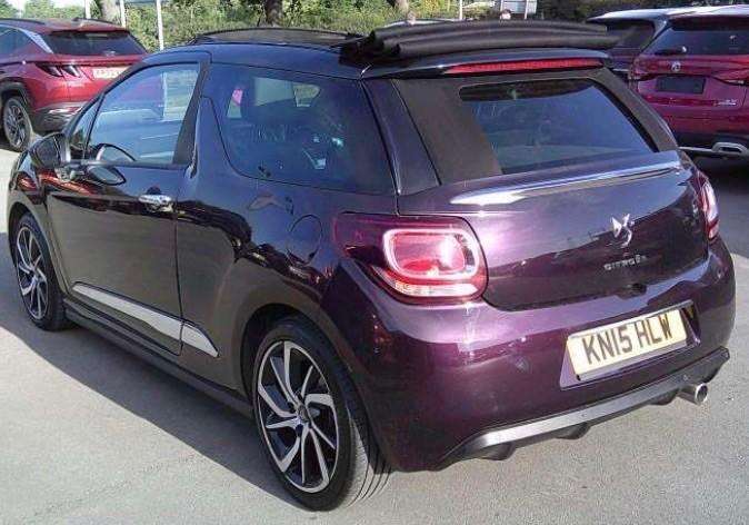 2015 CITROEN DS3 CONVERTIBLE 2015 CITROEN DS3 CONVERTIBLE