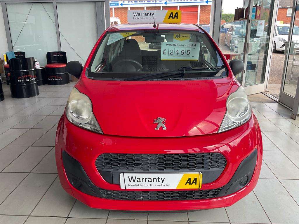 A 2012 PEUGEOT 107 Access A 2012 PEUGEOT 107 Access