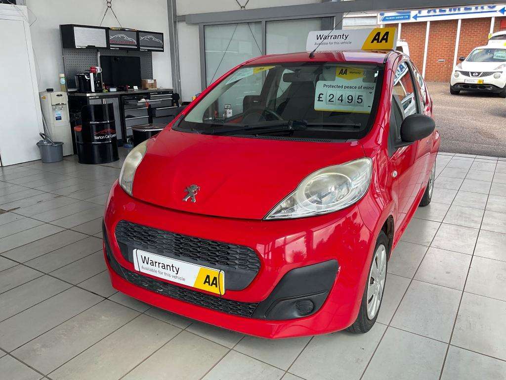 A 2012 PEUGEOT 107 Access A 2012 PEUGEOT 107 Access
