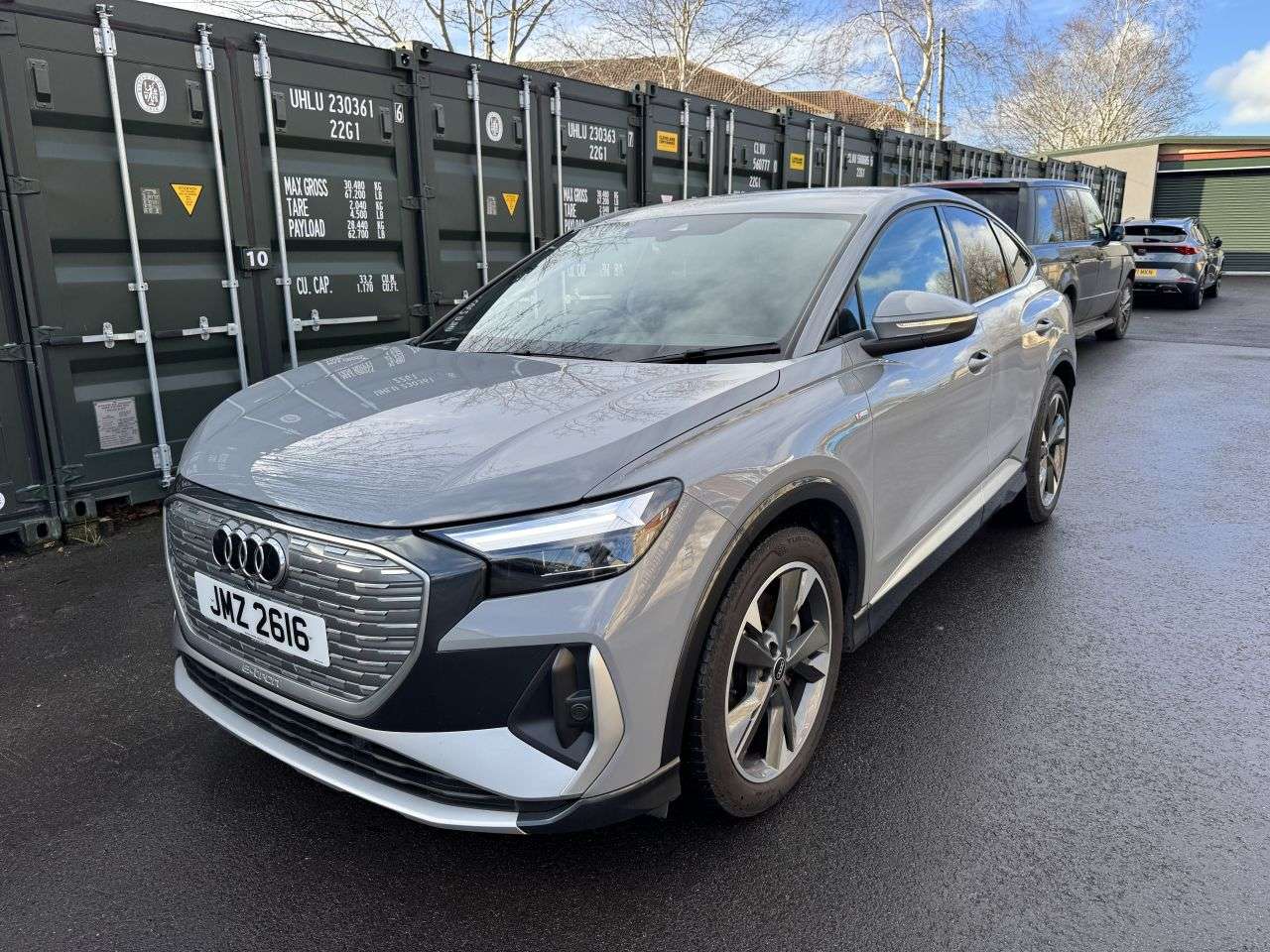 A 2022 AUDI Q4 E-TRON 50 S line Sportback 5dr Electric Auto quattro 82kWh (299 ps) One Owner 58,5 A 2022 AUDI Q4 E-TRON 50 S line Sportback 5dr Electric Auto quattro 82kWh (299 ps) One Owner 58,5