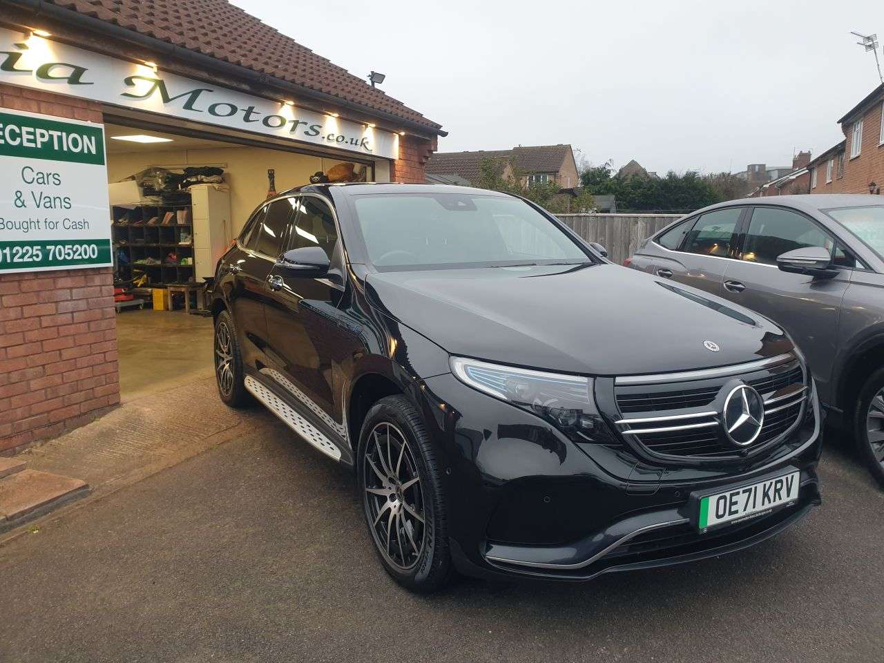 A 2022 MERCEDES-BENZ EQC EQC 400 80kWh AMG Line SUV 5dr Electric Auto 4MATIC (408 ps) EQC400 one own A 2022 MERCEDES-BENZ EQC EQC 400 80kWh AMG Line SUV 5dr Electric Auto 4MATIC (408 ps) EQC400 one own