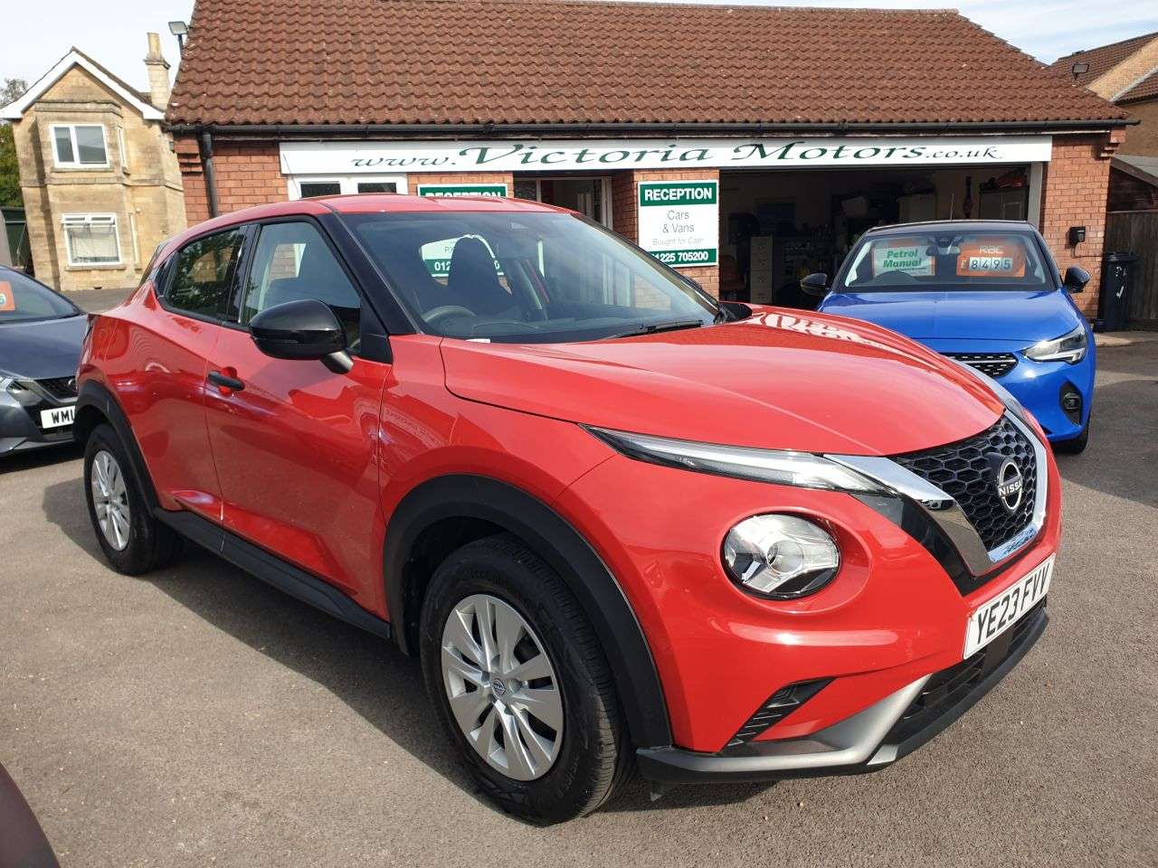 A 2023 NISSAN JUKE 1.0 DIG-T Visia SUV 5dr Petrol Manual Euro 6 (s/s) (114 ps) 1.0Lt petrol/Ma A 2023 NISSAN JUKE 1.0 DIG-T Visia SUV 5dr Petrol Manual Euro 6 (s/s) (114 ps) 1.0Lt petrol/Ma
