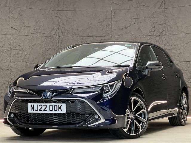 A 2022 TOYOTA COROLLA 1.8 VVT-h GPF Excel Hatchback 5dr Petrol Hybrid CVT Euro 6 (s/s) (122 ps) F A 2022 TOYOTA COROLLA 1.8 VVT-h GPF Excel Hatchback 5dr Petrol Hybrid CVT Euro 6 (s/s) (122 ps) F