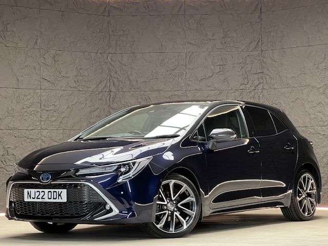 A 2022 TOYOTA COROLLA 1.8 VVT-h GPF Excel Hatchback 5dr Petrol Hybrid CVT Euro 6 (s/s) (122 ps) F A 2022 TOYOTA COROLLA 1.8 VVT-h GPF Excel Hatchback 5dr Petrol Hybrid CVT Euro 6 (s/s) (122 ps) F