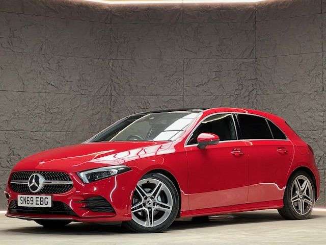 A 2019 MERCEDES-BENZ A-CLASS 2.0 A200d AMG Line (Premium Plus) Hatchback 5dr Diesel 8G-DCT Euro 6 (s/s) A 2019 MERCEDES-BENZ A-CLASS 2.0 A200d AMG Line (Premium Plus) Hatchback 5dr Diesel 8G-DCT Euro 6 (s/s)