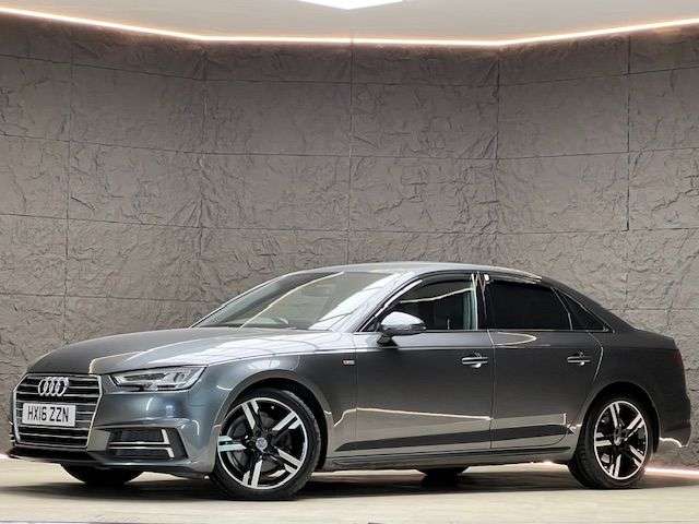 A 2016 AUDI A4 2.0 TDI S line Saloon 4dr Diesel S Tronic Euro 6 (s/s) (150 ps) NAV, HEATED A 2016 AUDI A4 2.0 TDI S line Saloon 4dr Diesel S Tronic Euro 6 (s/s) (150 ps) NAV, HEATED