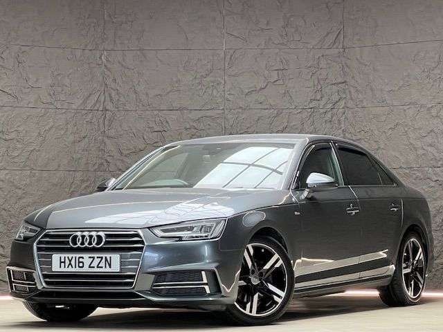 A 2016 AUDI A4 2.0 TDI S line Saloon 4dr Diesel S Tronic Euro 6 (s/s) (150 ps) NAV, HEATED A 2016 AUDI A4 2.0 TDI S line Saloon 4dr Diesel S Tronic Euro 6 (s/s) (150 ps) NAV, HEATED