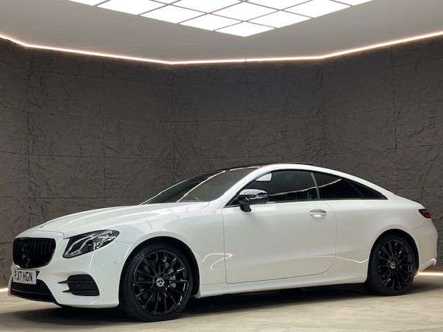 A 2017 MERCEDES-BENZ E-CLASS 2.0 E220d AMG Line (Premium) Coupe 2dr Diesel G-Tronic+ Euro 6 (s/s) (194 p A 2017 MERCEDES-BENZ E-CLASS 2.0 E220d AMG Line (Premium) Coupe 2dr Diesel G-Tronic+ Euro 6 (s/s) (194 p