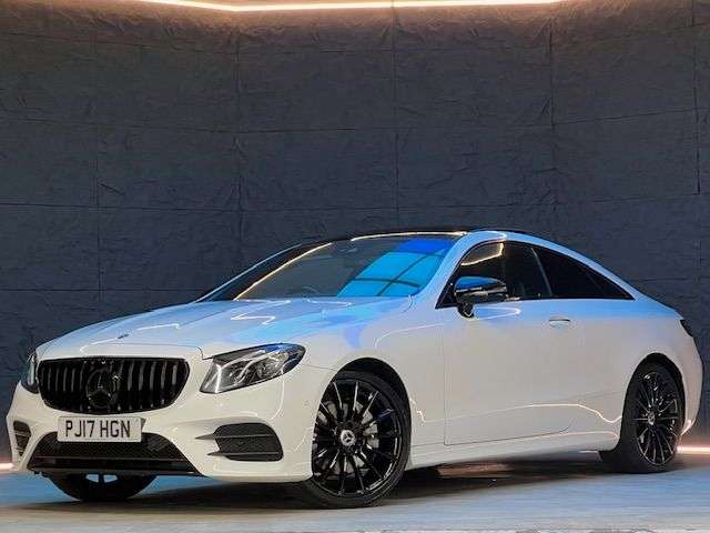 A 2017 MERCEDES-BENZ E-CLASS 2.0 E220d AMG Line (Premium) Coupe 2dr Diesel G-Tronic+ Euro 6 (s/s) (194 p A 2017 MERCEDES-BENZ E-CLASS 2.0 E220d AMG Line (Premium) Coupe 2dr Diesel G-Tronic+ Euro 6 (s/s) (194 p