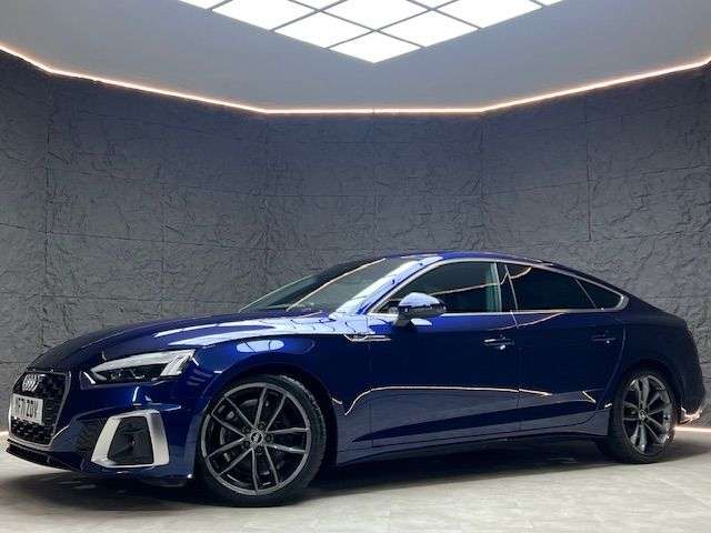 A 2021 AUDI A5 2.0 TDI 35 S line Sportback 5dr Diesel S Tronic Euro 6 (s/s) (163 ps) FSH, A 2021 AUDI A5 2.0 TDI 35 S line Sportback 5dr Diesel S Tronic Euro 6 (s/s) (163 ps) FSH,