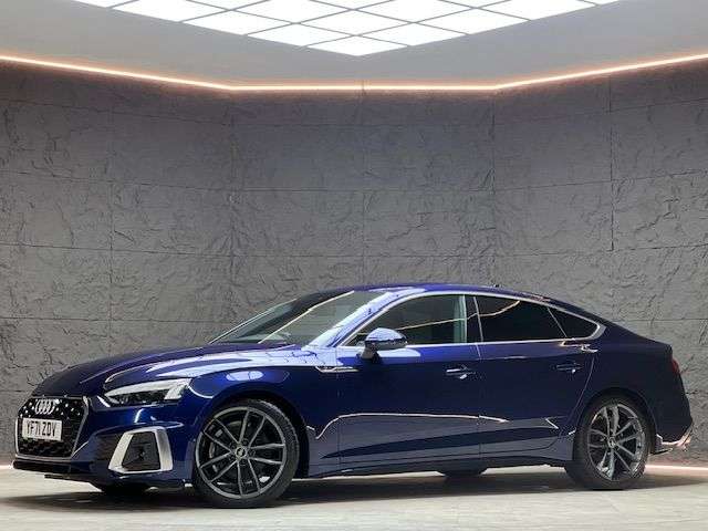 A 2021 AUDI A5 2.0 TDI 35 S line Sportback 5dr Diesel S Tronic Euro 6 (s/s) (163 ps) FSH, A 2021 AUDI A5 2.0 TDI 35 S line Sportback 5dr Diesel S Tronic Euro 6 (s/s) (163 ps) FSH,