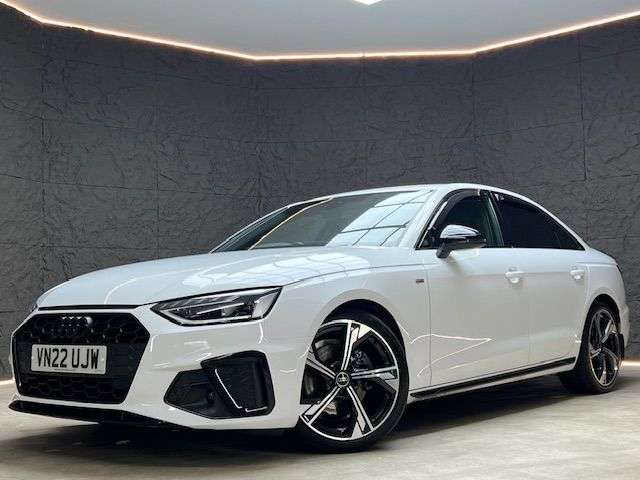 A 2022 AUDI A4 2.0 TDI 35 Black Edition Saloon 4dr Diesel S Tronic Euro 6 (s/s) (163 ps) N A 2022 AUDI A4 2.0 TDI 35 Black Edition Saloon 4dr Diesel S Tronic Euro 6 (s/s) (163 ps) N