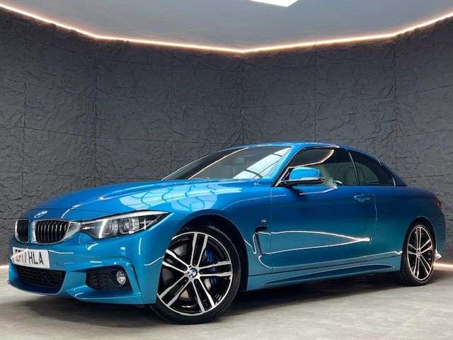 A 2017 BMW 4 SERIES 3.0 430d M Sport Convertible 2dr Diesel Auto Euro 6 (s/s) (258 ps) HARMAN/K A 2017 BMW 4 SERIES 3.0 430d M Sport Convertible 2dr Diesel Auto Euro 6 (s/s) (258 ps) HARMAN/K