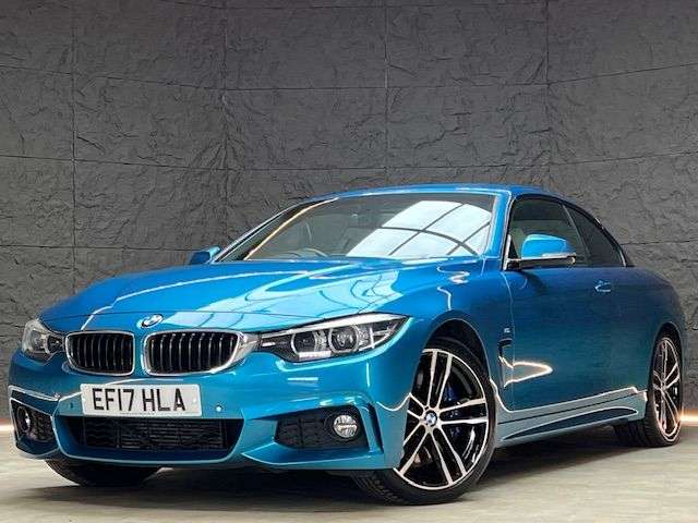 A 2017 BMW 4 SERIES 3.0 430d M Sport Convertible 2dr Diesel Auto Euro 6 (s/s) (258 ps) HARMAN/K A 2017 BMW 4 SERIES 3.0 430d M Sport Convertible 2dr Diesel Auto Euro 6 (s/s) (258 ps) HARMAN/K