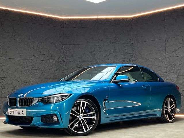 A 2017 BMW 4 SERIES 3.0 430d M Sport Convertible 2dr Diesel Auto Euro 6 (s/s) (258 ps) HARMAN/K A 2017 BMW 4 SERIES 3.0 430d M Sport Convertible 2dr Diesel Auto Euro 6 (s/s) (258 ps) HARMAN/K