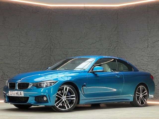 A 2017 BMW 4 SERIES 3.0 430d M Sport Convertible 2dr Diesel Auto Euro 6 (s/s) (258 ps) HARMAN/K A 2017 BMW 4 SERIES 3.0 430d M Sport Convertible 2dr Diesel Auto Euro 6 (s/s) (258 ps) HARMAN/K