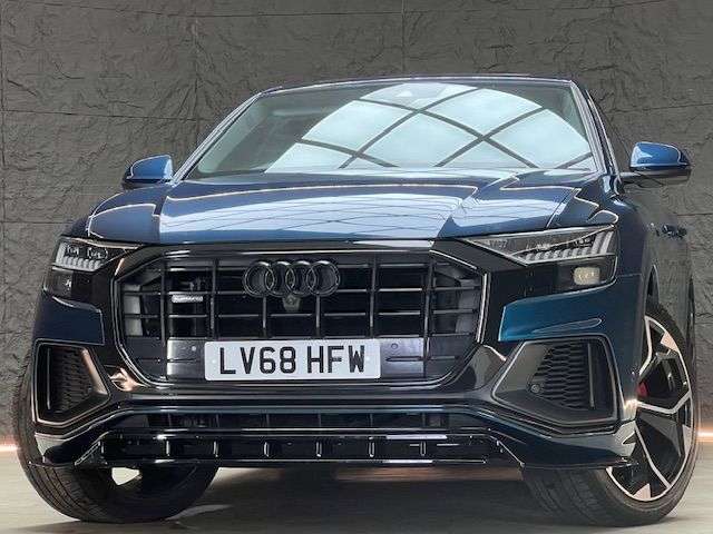 A 2018 AUDI Q8 3.0 TDI V6 50 S line SUV 5dr Diesel Tiptronic quattro Euro 6 (s/s) (286 ps) A 2018 AUDI Q8 3.0 TDI V6 50 S line SUV 5dr Diesel Tiptronic quattro Euro 6 (s/s) (286 ps)