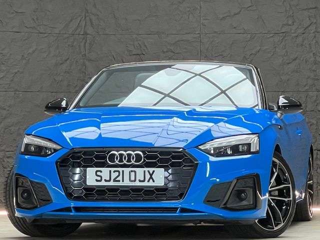 A 2021 AUDI A5 CABRIOLET 2.0 TFSI 40 S line Convertible 2dr Petrol S Tronic Euro 6 (s/s) (204 ps) FS A 2021 AUDI A5 CABRIOLET 2.0 TFSI 40 S line Convertible 2dr Petrol S Tronic Euro 6 (s/s) (204 ps) FS