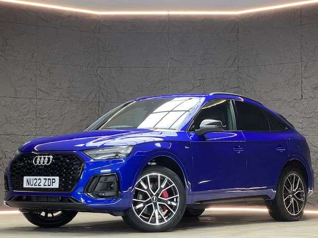 A 2022 AUDI Q5 2.0 TFSIe 50 Edition 1 Sportback 5dr Petrol Plug-in Hybrid S Tronic quattro A 2022 AUDI Q5 2.0 TFSIe 50 Edition 1 Sportback 5dr Petrol Plug-in Hybrid S Tronic quattro