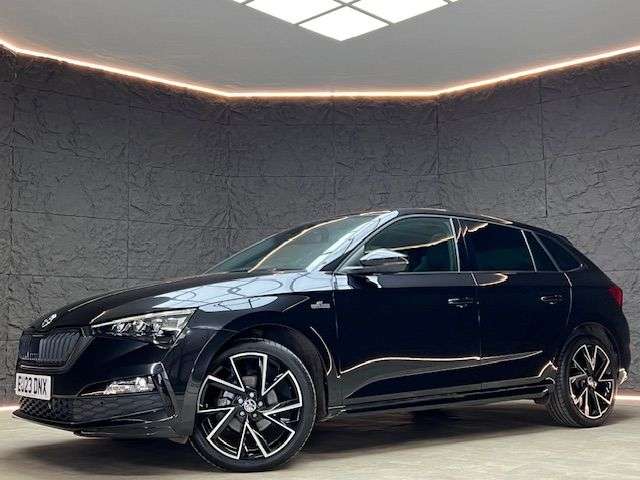A 2023 SKODA SCALA 1.5 TSI Monte Carlo Hatchback 5dr Petrol Manual Euro 6 (s/s) (150 ps) FSH, A 2023 SKODA SCALA 1.5 TSI Monte Carlo Hatchback 5dr Petrol Manual Euro 6 (s/s) (150 ps) FSH,