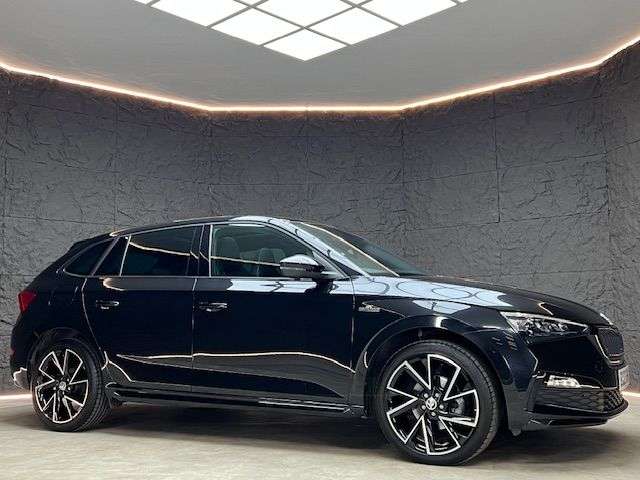 A 2023 SKODA SCALA 1.5 TSI Monte Carlo Hatchback 5dr Petrol Manual Euro 6 (s/s) (150 ps) FSH, A 2023 SKODA SCALA 1.5 TSI Monte Carlo Hatchback 5dr Petrol Manual Euro 6 (s/s) (150 ps) FSH,