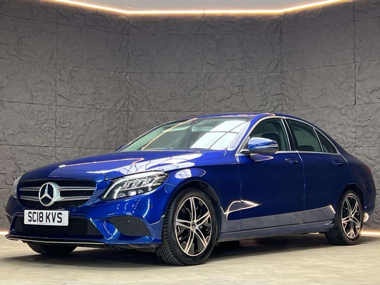 A 2018 MERCEDES-BENZ C-CLASS 2.0 C220d Sport Saloon 4dr Diesel G-Tronic+ Euro 6 (s/s) (194 ps) A 2018 MERCEDES-BENZ C-CLASS 2.0 C220d Sport Saloon 4dr Diesel G-Tronic+ Euro 6 (s/s) (194 ps)
