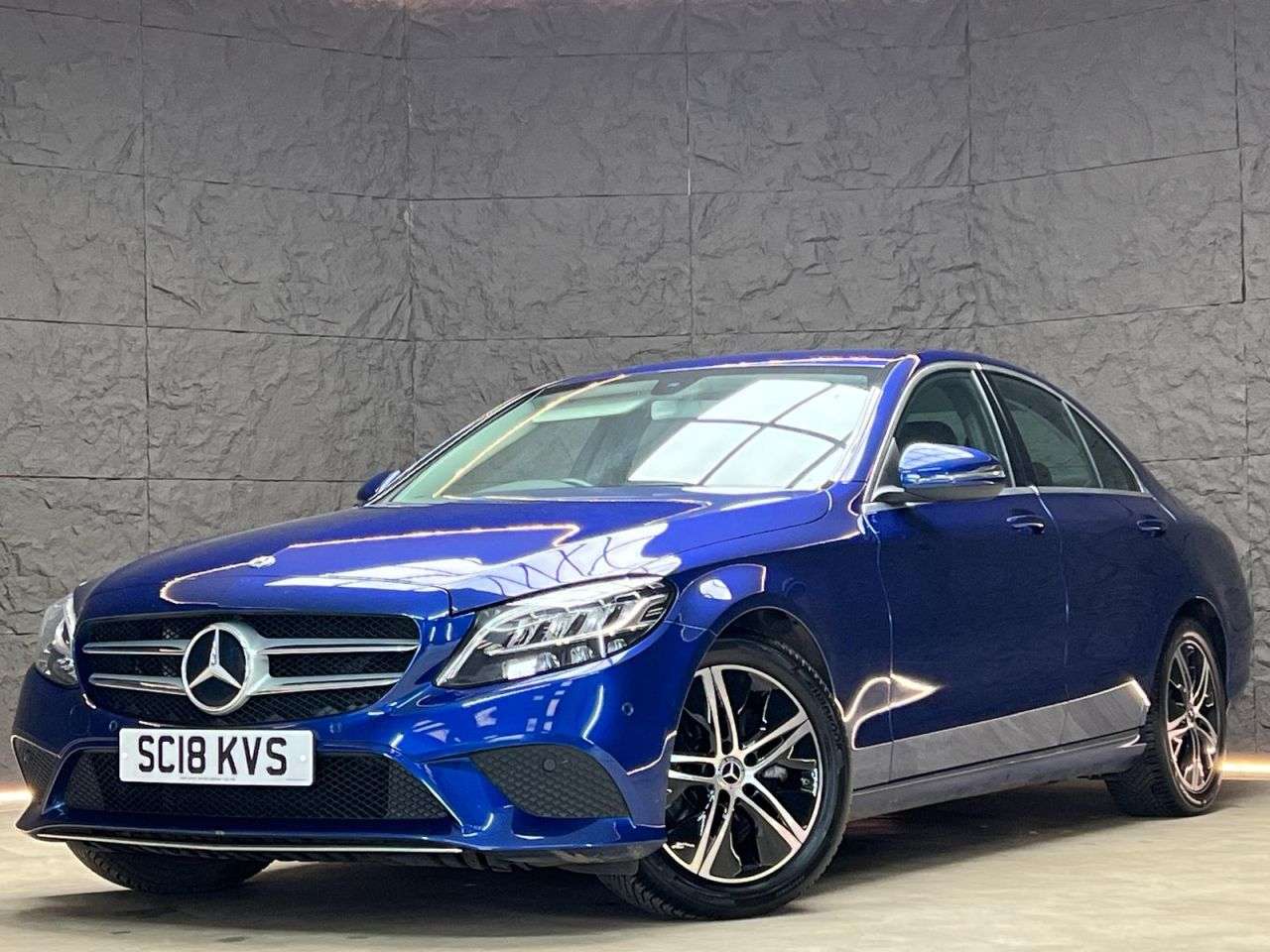 A 2018 MERCEDES-BENZ C-CLASS 2.0 C220d Sport Saloon 4dr Diesel G-Tronic+ Euro 6 (s/s) (194 ps) A 2018 MERCEDES-BENZ C-CLASS 2.0 C220d Sport Saloon 4dr Diesel G-Tronic+ Euro 6 (s/s) (194 ps)