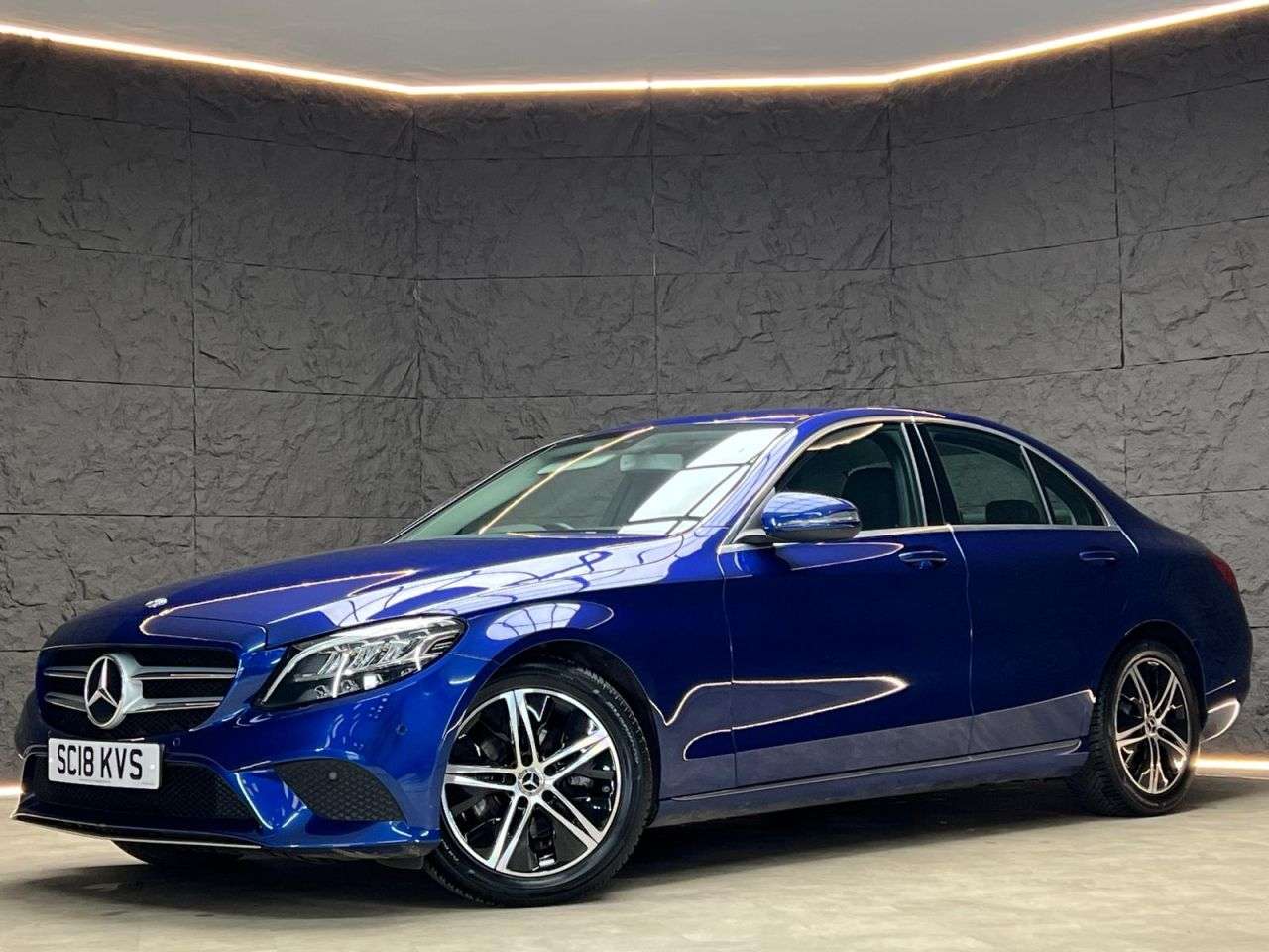 A 2018 MERCEDES-BENZ C-CLASS 2.0 C220d Sport Saloon 4dr Diesel G-Tronic+ Euro 6 (s/s) (194 ps) A 2018 MERCEDES-BENZ C-CLASS 2.0 C220d Sport Saloon 4dr Diesel G-Tronic+ Euro 6 (s/s) (194 ps)