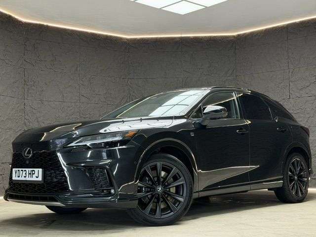 A 2023 LEXUS RX 2.4 500h Turbo F Sport SUV 5dr Petrol Hybrid Auto DIRECT4 Euro 6 (s/s) (370 A 2023 LEXUS RX 2.4 500h Turbo F Sport SUV 5dr Petrol Hybrid Auto DIRECT4 Euro 6 (s/s) (370